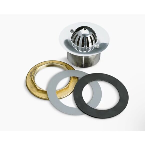 KOHLER Stainless Steel Beehive Grate Urinal Strainer K-9183-NA - Picture 1 of 10